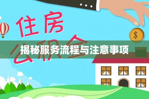 渝中揭秘服务流程与注意事项