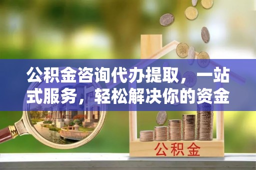 渝中公积金咨询代办提取，一站式服务，轻松解决你的资金难题