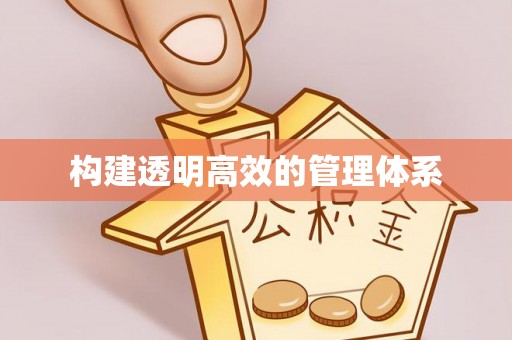 渝中构建透明高效的管理体系