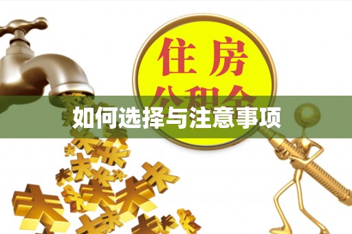 渝中如何选择与注意事项