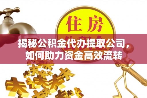 渝中揭秘公积金代办提取公司，如何助力资金高效流转