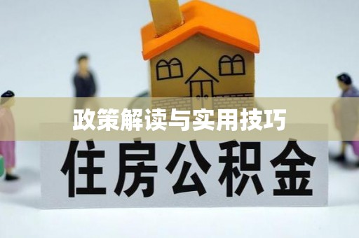 渝中政策解读与实用技巧