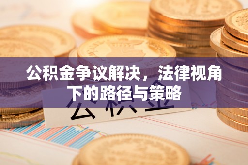 渝中公积金争议解决，法律视角下的路径与策略