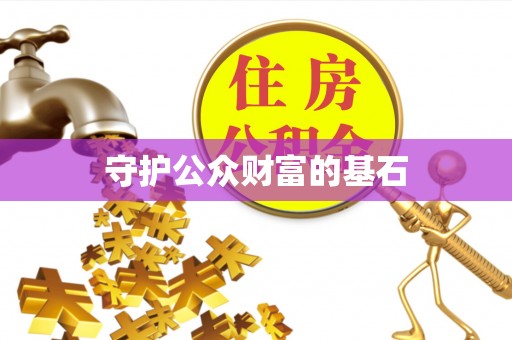渝中守护公众财富的基石